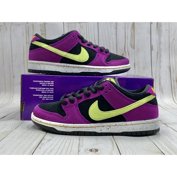 Nike Dunk Low Pro SB Red Plum Size 4.5M / 6W BQ6817‑501 main image 4